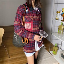 现货磨毛格衬衣，其它，大图 DTU