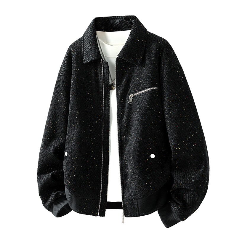 春季新款夹克男潮流翻领工装外套青少年上衣GS60105，男装夹克，星座1206（原A206）