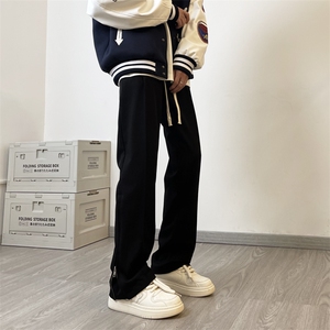 04马吉拉vibe西裤男垂感痞帅休闲直筒拉链西裤XZ211-1-K2303-P50图片