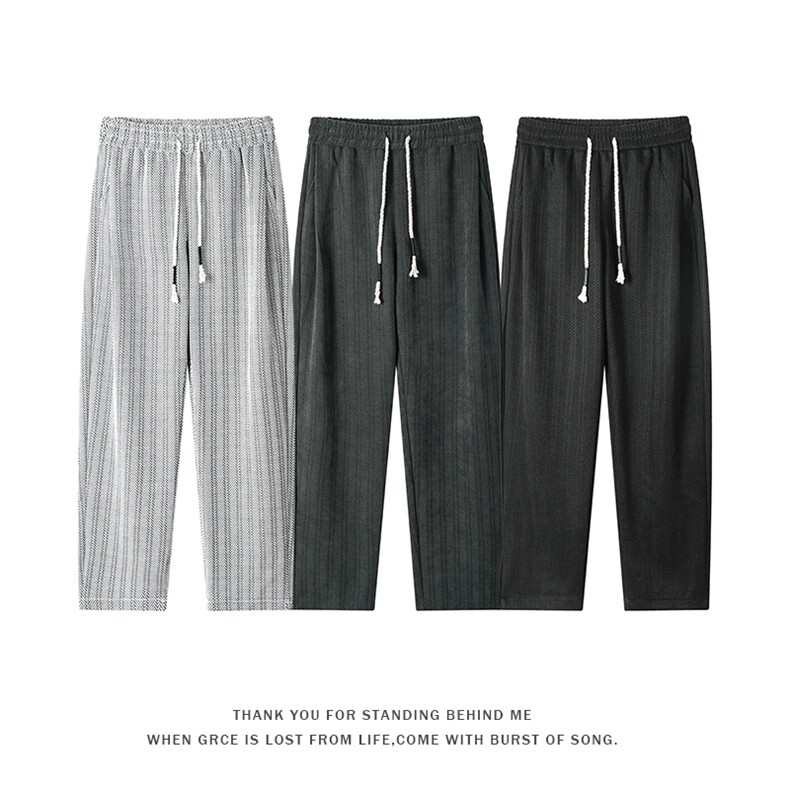 特批P42无差价2025秋季新款面料：聚酯纤维100%K5750，男装休闲裤，电商A001-1