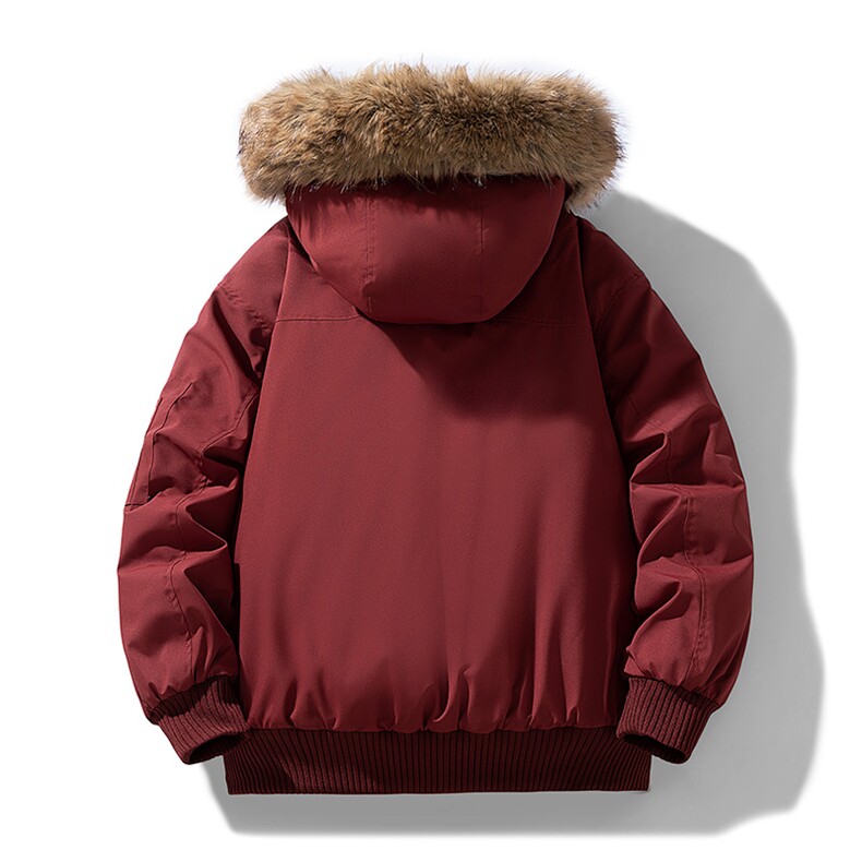 冬季美式cleanfit棉服毛领加绒加厚潮牌撞色棉服外套MY6868-P88,男装棉衣,星座610B-1