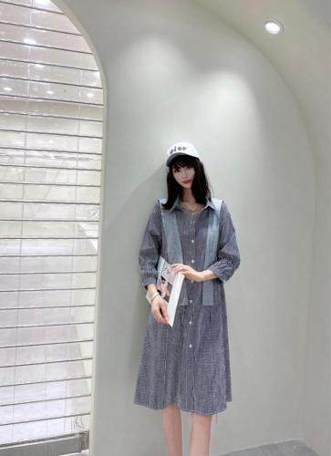 秋季新款休闲时尚连衣裙，女装连衣裙，尹谜