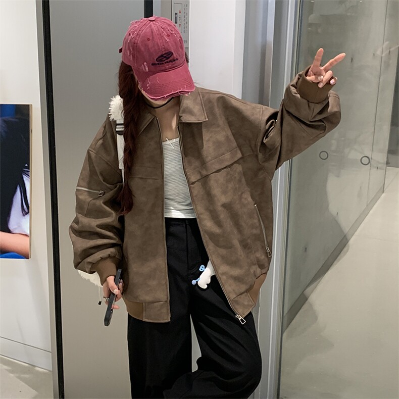 特P90无差价新款百搭春秋时尚简约夹克外套-HJ5709港风,男装夹克,电商A003