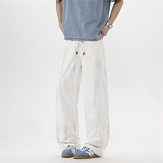 扎染直筒休闲裤A525特P38控68，男装休闲裤，电商A309