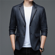 中年男装商务休闲西服单西爸爸款外套男上衣时尚外套ZL1928-P185，男装西服，电商B212（原钱塘6029）