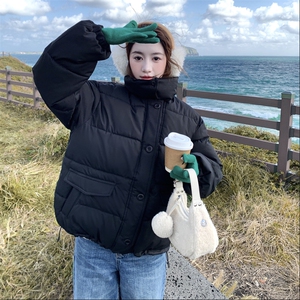 新款两面穿短款棉衣浙宝217-1121-155-238图片