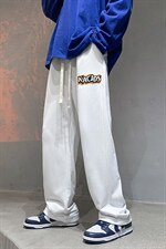 秋季休闲裤男宽松束脚裤拼接运动裤D329-QM1109-P45，女装休闲裤，电商D329