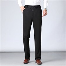 中年商务休闲男士西装裤2023春秋新款男装宽松直筒免烫长裤子，男装西裤，电商B212（原钱塘6029）