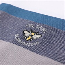 短袖T恤男夏季薄款翻领半袖中老年爸爸装衣服条纹t恤免烫透气上，男装T恤，电商B212（原钱塘6029）