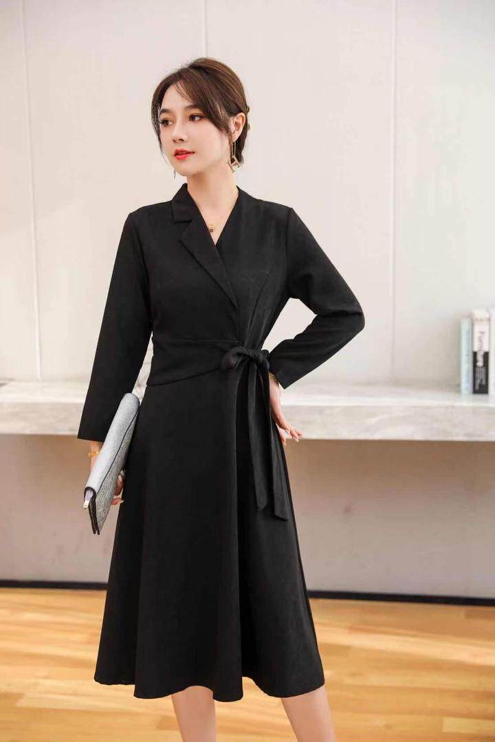 现货秋装连衣裙，女装连衣裙，锦豪达