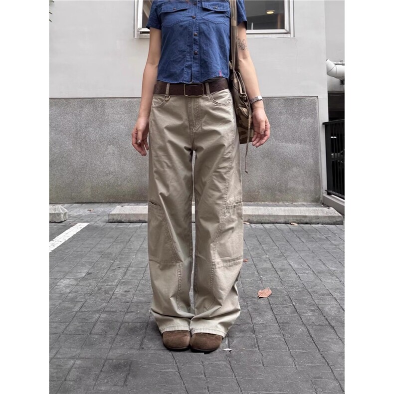 百搭文艺潮流气质日系时尚流行慵懒休闲裤ins原宿简约新款，男装休闲裤，星座506A