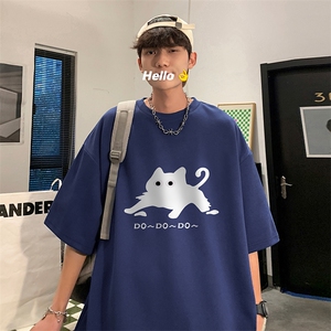 量大优 供视频 220克美式短袖t恤T3222得物直播有280克品质图片
