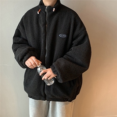 1港风外景冬季宽松百搭羊羔毛大码M-5XL棉衣男外套8727P105控149，男装棉衣，星座226-2