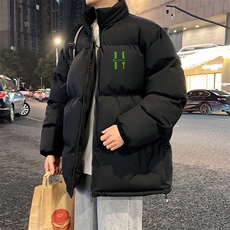 黑印绿字