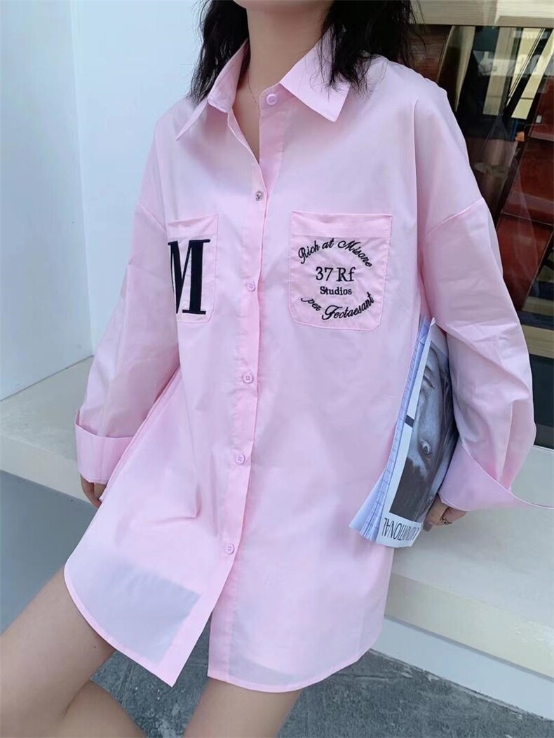 超薄刺绣衬衣，韩版新款，其它，程稀