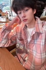 8XL-M小狗格子衬衫男长袖2025春情侣款寸衣宽松衬衣CS519P58控78，男装衬衫，电商D206-1