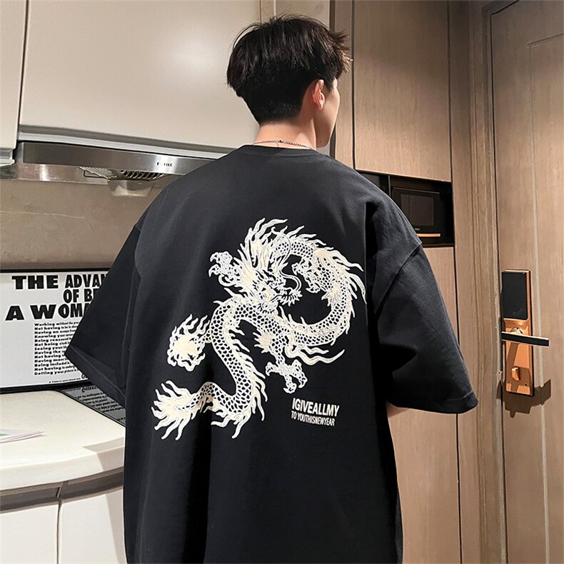 量大优 供视频 220克美式短袖t恤T2581得物直播有280克品质图片