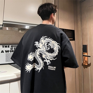 量大优 供视频 220克美式短袖t恤T2581得物直播有280克品质图片