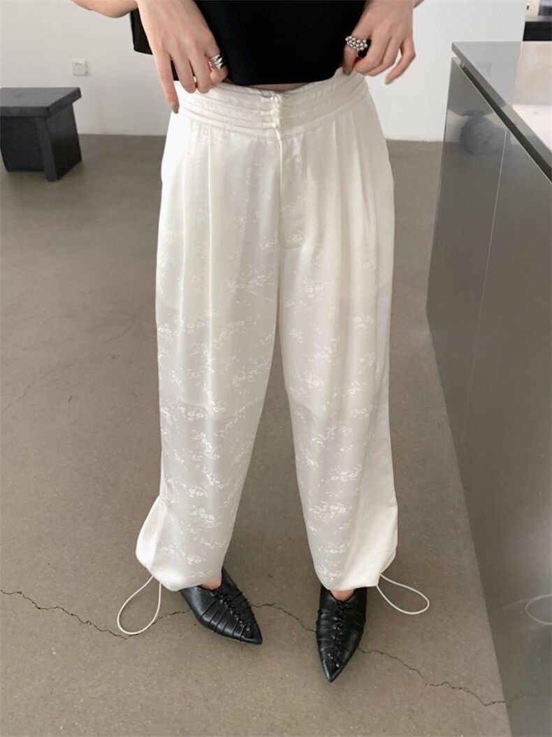 新醋酸面料百搭神裤，其它，DTU(6F)