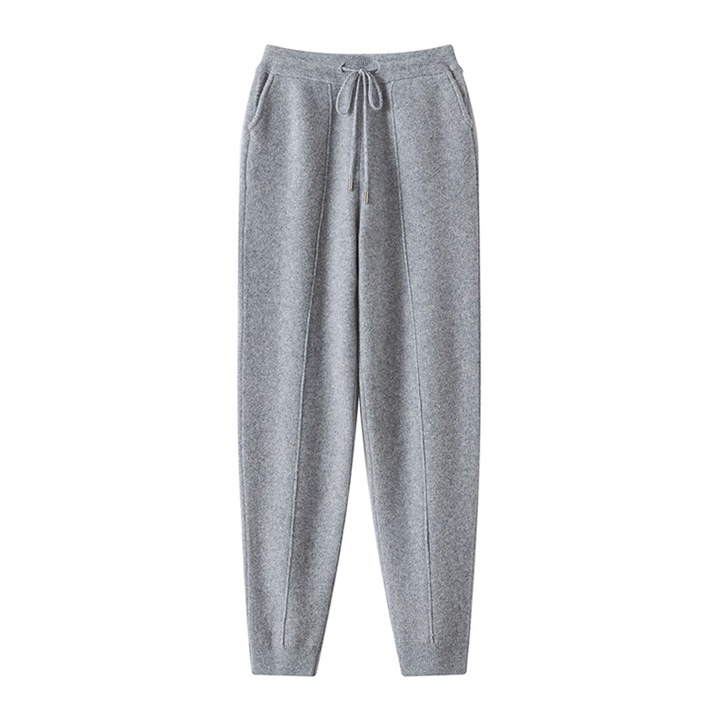 2025百搭时尚中线缩脚裤，男装休闲裤，端硕羊绒