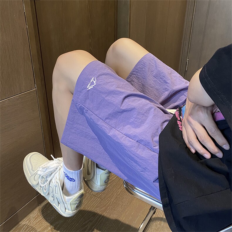 8色 多巴胺男士短裤潮流夏季薄款透气速干裤 DK21 P20 控38图片