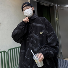 2024新款潮牌宽松休闲夹克美式复古设计感灯芯绒外套男W7981-P58，男装夹克，星座512-4