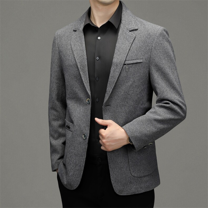 西服男2023春季西服男潮流中年休闲宽松便西外套男装JZ309-P150,男装西服,星座1105-3