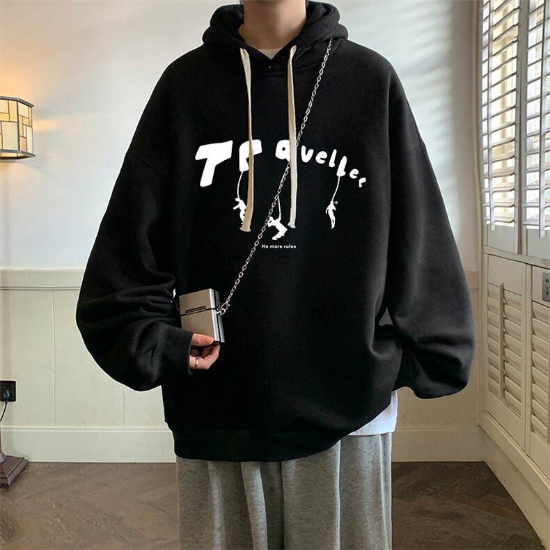 连帽卫衣男大码胖子帽衫大号运动服WY2449-P35,男装卫衣,电商A040