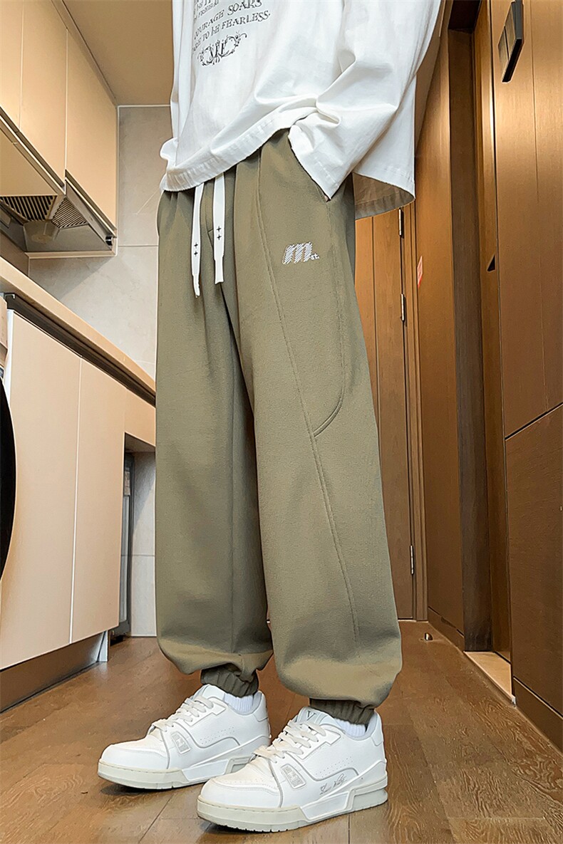K2551-P45M-8XL2025秋季新款大码束口休闲裤控89,男装休闲裤,星座109