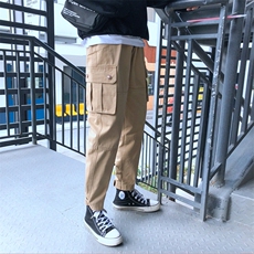 休闲裤20年男新款港风收脚裤子男714-1nnc，男装休闲裤，星座1404-3