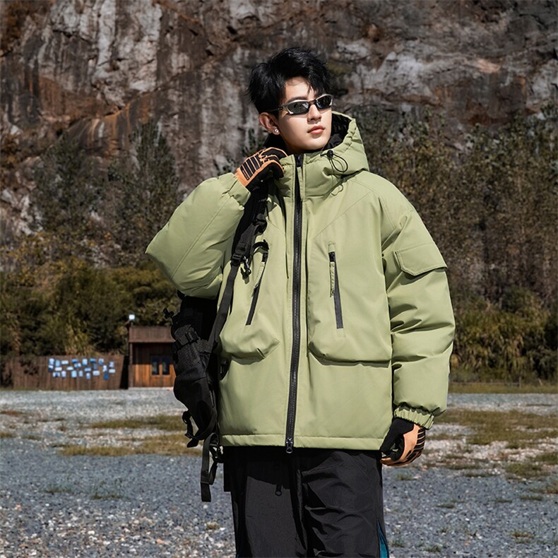 311B-1-YZ-5976-P118控169大码潮牌提花情侣百搭立领棉服抗皱风防,男装棉衣,星座311B-1