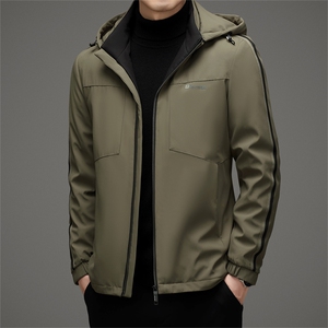 BZY23005钱塘2020-2时尚休闲简约冬季厚款中年男士羽绒服P185图片