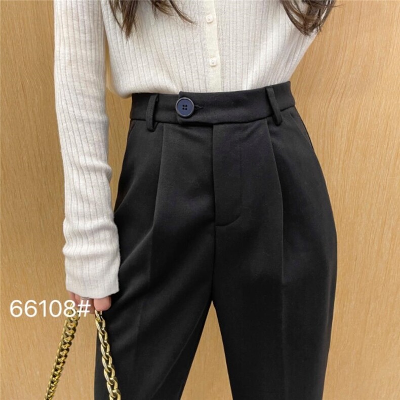 冬季新款尼料拉绒时装裤，其它，千百莲