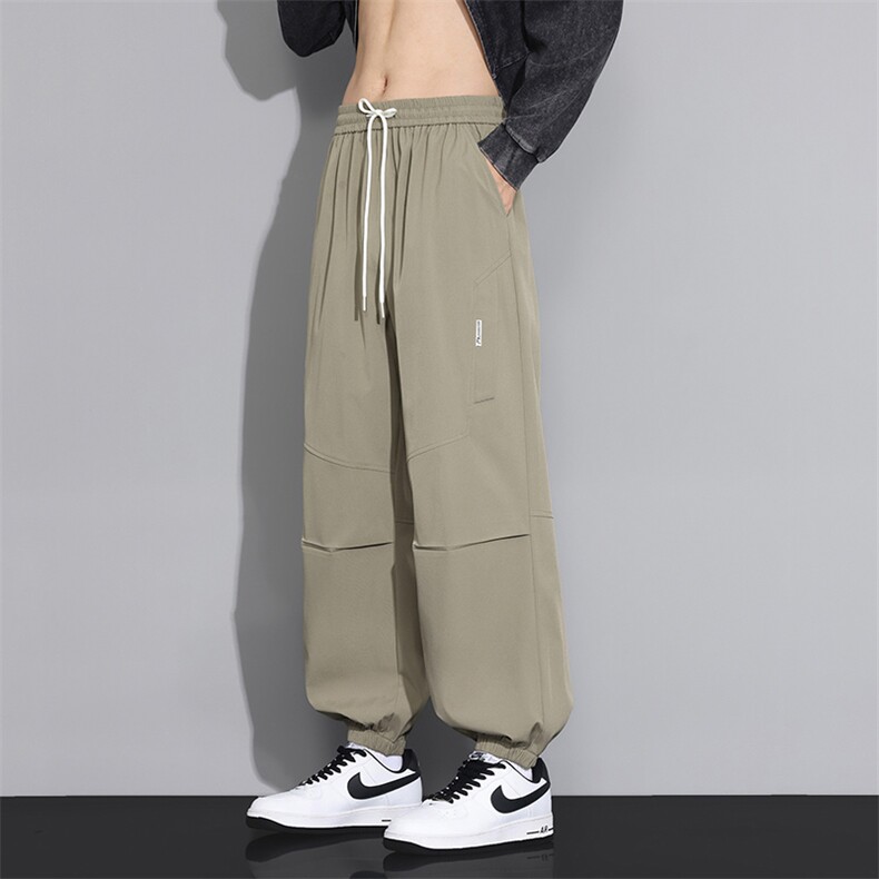 工装裤男士秋季新款宽松束脚运动裤潮流百搭休闲长裤Q29157-特P30，男装工装外套，星座610（原A335）