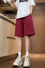 特批P27无差价夏季长裤改短裤百搭马吉拉刺绣五分裤DK2129，男装休闲裤，电商A001