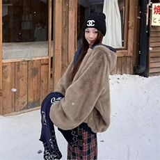 两面穿现货重磅短款座山雕棉衣男女双面穿毛毛绒棉服加厚外套，男装棉衣，电商A486-1
