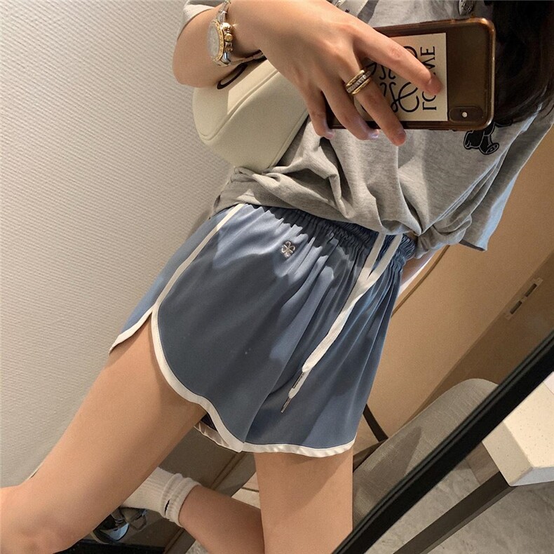 醋酸短裤，女装，XTZ style