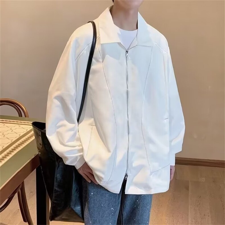 青春流行男夹克文艺潮双拉链外套X1029P40,男装夹克,星座1116-2