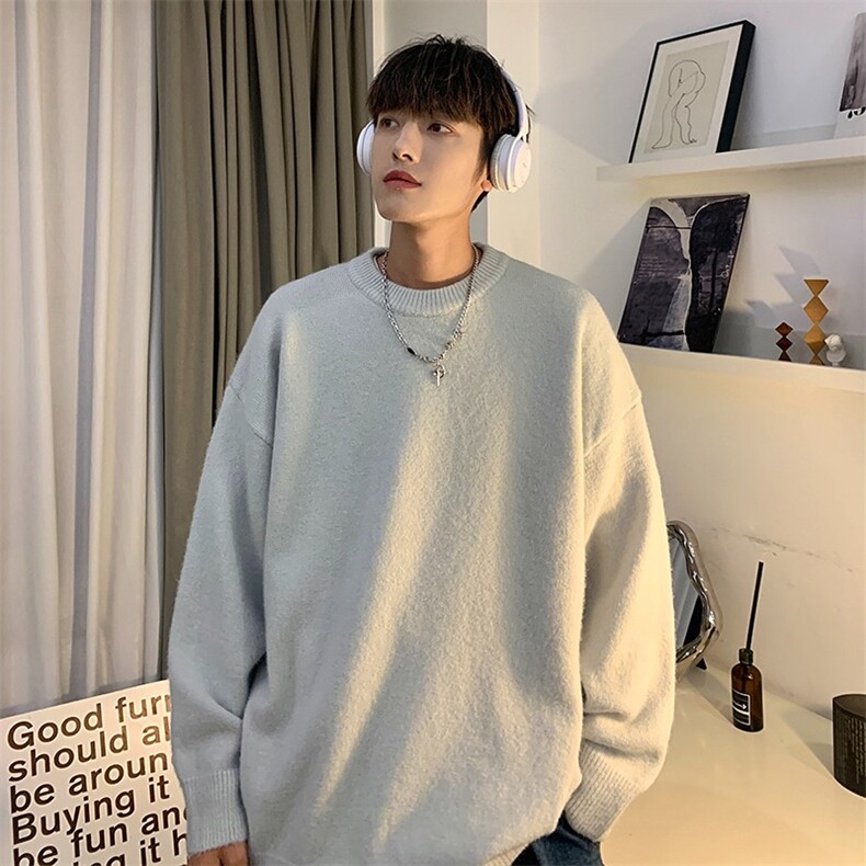 男女同款宽松毛衣针织衫A99-P46,男装针织衫/毛衣,电商D312