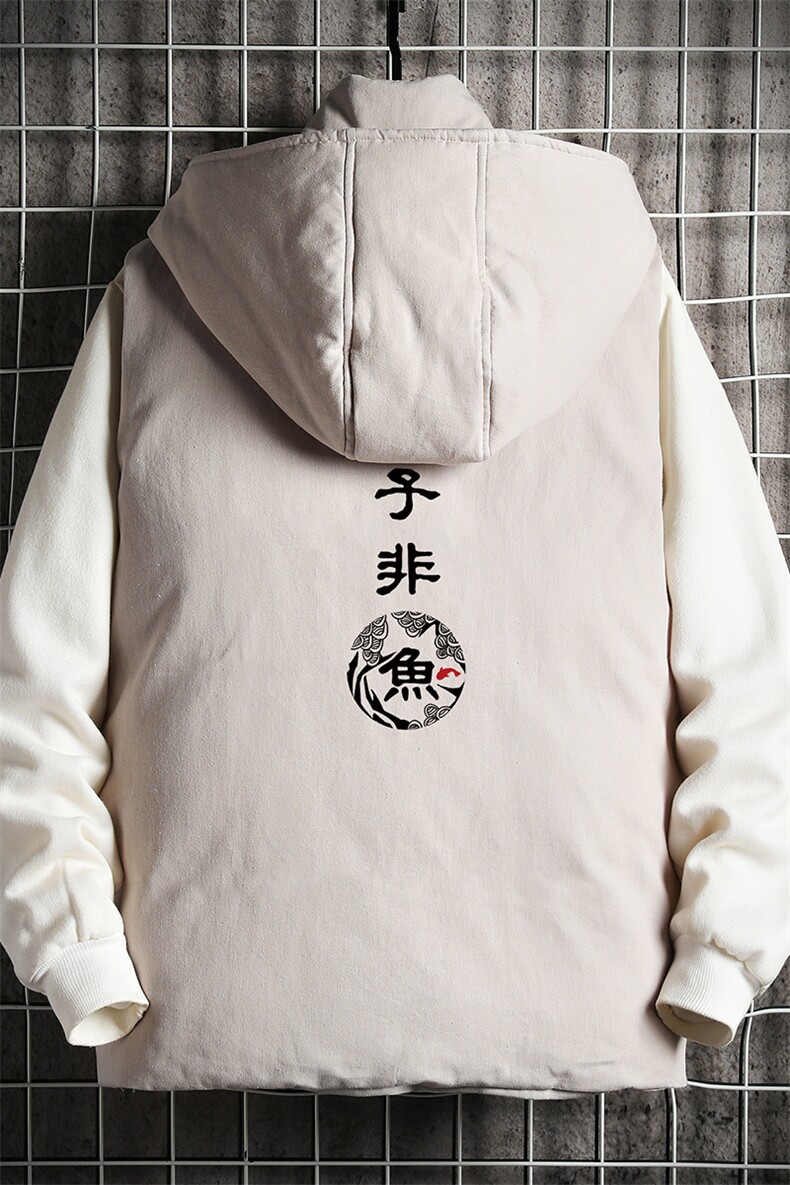 MJ47070-P80棉马甲男士大码加厚棉背心男坎肩男网格,男装背心/马甲,电商A040A