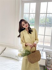 两件套连衣裙，女装连衣裙，素雅公主(1F)