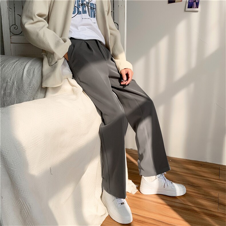西裤男夏季薄款九分裤子中性休闲裤韩版潮流直筒西装裤X2090-p38,男装西服套装,星座1008-2