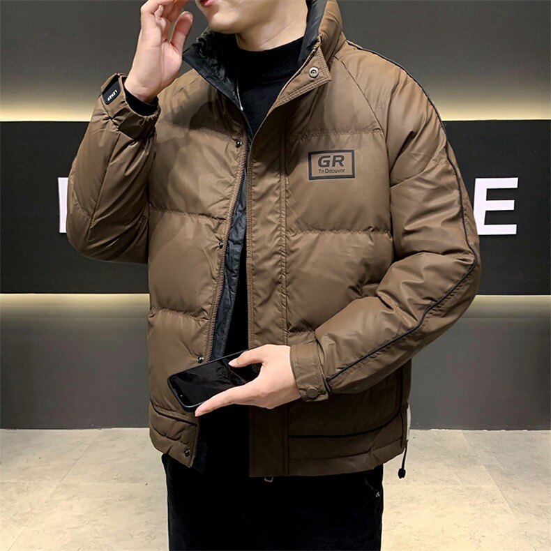 冬季白鸭绒羽绒服男韩版潮流宽松男士外套上衣服YR803-P140,男装羽绒服,星座210-3