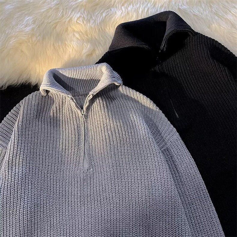 美式街头设计感毛衣男慵懒风休闲针织衫CM232P45,男装针织衫/毛衣,星座1116-2