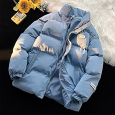 棉衣男冬季港风ins潮牌立领宽松棉服情侣加厚保暖棉袄MY8888-P55，男装棉衣，星座1905A（原电商B343）