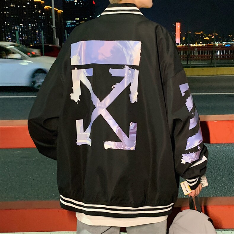 主推！2023春季新款男士潮牌棒球服休闲宽松夹克外套JK509P68,男装夹克,电商B220