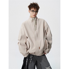 电商DSA028-JK2401特P45新款个性设计立领夹克男潮流外套，男装夹克，电商A028