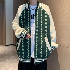 美式毛衣男慵懒风休闲针织衫开衫毛衣MY102P45，男装针织衫/毛衣，星座1116-2