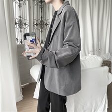 20秋款痞帅男士西装外套小西装男休闲潮流帅气西服上衣，男装西服，星座507