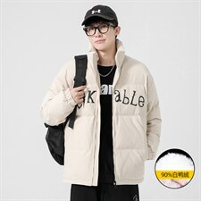 港风2026新款90%白鸭绒大码M-8XL男士羽绒服XZ109-Y9635-P175图片